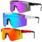 Óculos de sol polarizados Pit Viper Series C Uv400 (pacote com 3 C019-C020-C021)