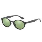 Óculos De Sol Polarizados Redondos Vintage UV400, Óculos De Sol Modernos Para Dirigir, Masculinos E