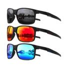 Óculos De Sol Polarizados Unissex Em Formato Quadrado, 1 Ou 3 Peças, Lentes Coloridas, Lentes Óculos De Sol Polarizados Unissex Em Formato Quadrado, 1 Ou 3 Peças, Lentes Coloridas, Lentes