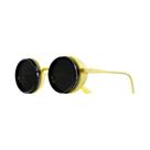Óculos De Sol Polarizados UV400 Ajustáveis CRIXALIS Feitos À Mão Estilo Retrô Steampunk Com Filtro