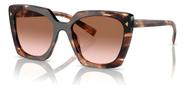 Óculos De Sol Prada Caramel Tortoise Pr 23zs 07r0a6 54 Cor Marrom Cor Da Armação Marrom Cor Da Haste Marrom Cor Da Lente Marrom