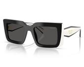 Óculos De Sol Prada Design Preto Brilho PRD01S 20G08Z-52 Óculos De Sol Prada Design Preto Brilho PRD01S 20G08Z-52
