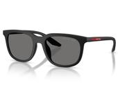 Óculos De Sol Prada Linea Rossa Preto Polarizado PSB09SU 1BO02G-54