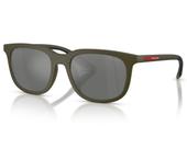 Óculos De Sol Prada Linea Rossa Verde Fosco PSB09SU 15X41A-54 Óculos De Sol Prada Linea Rossa Verde Fosco PSB09SU 15X41A-54