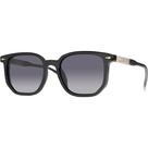 Óculos de Sol Preto Hexagonal Polarizado UV400 Casual Moderno Original Village Heaven 6505