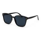Óculos de Sol Preto Lente Azul Escuro UV400 Óculos de Sol Preto Lente Azul Escuro UV400