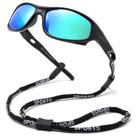 Óculos de sol Pro Acme TR90 Kids polarizados inquebráveis com alça