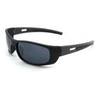 Óculos de Sol Prorider Esportivo Preto e Cinza Com Lentes Fumê - BIOTOM24