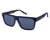 Óculos de Sol Puma Rubber Eyes Blue and Black PU0315S 002-56
