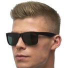 Óculos De Sol Quadrado Masculino Polarizado Proteção UV400 Esportivo Preto