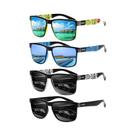 Óculos De Sol Quadrados Vintage Unissex Com Padrão UV400, Marca De Luxo, Designer, Para Pesca E
