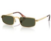 Óculos De Sol Ray Ban Aap Rocky Metal Dourado Verde RB3927 00131-54