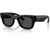 Óculos De Sol Ray Ban Aap Rocky Wayfarer Puffer Preto RB4940 60187-47 Óculos De Sol Ray Ban Aap Rocky Wayfarer Puffer Preto RB4940 60187-47