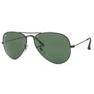 Óculos de Sol Ray-Ban Aviator Classic RB3025L L2823 Preto c/ Lentes Polarizadas