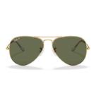Óculos de Sol Ray-Ban Aviator Dourado 0RB3025L 001/5858
