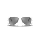 Óculos de Sol Ray Ban Aviator Infantil Prata 0RJ9506S2126G50