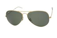 óculos de sol Ray Ban aviator large mod rb3025L 001/58 tamanho 58 Polarizado