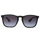 Óculos de Sol Ray-Ban Chris RB4187L 622/8G Preto Fosco Óculos de Sol Ray-Ban Chris RB4187L 622/8G Preto Fosco