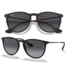 Óculos De Sol Ray Ban Erika Classic Preto Fosco RB4171L Tamanho 54 Óculos De Sol Ray Ban Erika Classic Preto Fosco RB4171L Tamanho 54