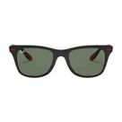 Óculos de Sol Ray-Ban Ferrari Preto 0RB4195M5 Óculos de Sol Ray-Ban Ferrari Preto 0RB4195M5