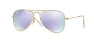 Óculos de Sol Ray-Ban Infantil Aviator JR RJ9506S 249/4V 50 Óculos de Sol Ray-Ban Infantil Aviator JR RJ9506S 249/4V 50