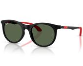 Óculos de Sol Ray Ban Infantil Preto Fosco RJ9082S 718371-47 Óculos de Sol Ray Ban Infantil Preto Fosco RJ9082S 718371-47