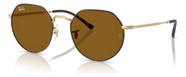 Óculos De Sol Ray Ban Jack Havana Rb3565 927533-53 Óculos De Sol Ray Ban Jack Havana Rb3565 927533-53