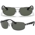 Óculos de Sol Ray Ban Masculino Chumbo RB3445 Tamanho 64