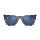 Óculos de Sol Ray-Ban Mega Wayfarer Azul 0RB0840S 6638O451