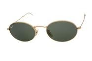 óculos de sol Ray Ban Oval mod rb3547 001/31 tamanho 51