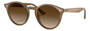 Óculos De Sol Ray Ban Rb2180 616613 Cor Da Lente Marron Cor Da Haste Marrom Claro Polido Cor Da Moldura Marrom Claro