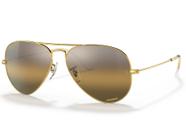 Óculos de sol Ray Ban RB3025 9196/G5 5514 Aviador Large Metal