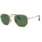 Óculos de Sol Ray Ban RB3548-NL 001 Dourado Óculos de Sol Ray Ban RB3548-NL 001 Dourado