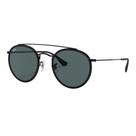 Óculos de Sol Ray-Ban Round Double Bridge RB3647N 002R5 51 Unissex Original Óculos de Sol Ray-Ban Round Double Bridge RB3647N 002R5 51 Unissex Original