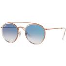 Óculos De Sol Ray-Ban Round Double Bridge Unissex RB3647NL 90683F 51