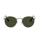 Óculos de Sol Ray-Ban Round Metal Chumbo 0RB3447L029 53 Óculos de Sol Ray-Ban Round Metal Chumbo 0RB3447L029 53