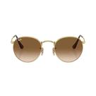 Óculos de Sol Ray-Ban Round Metal Dourado 0RB3447 001/5153