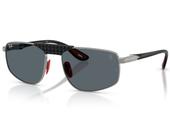Óculos De Sol Ray Ban Scuderia Ferrari Chumbo RB3776M F001R5-58