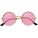 Óculos de Sol Redondos BOUBONI Pink Hippie - Unissex Óculos de Sol Redondos BOUBONI Pink Hippie - Unissex