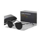 Óculos De Sol Redondos Polarizados Femininos BARCUR TR90 Fashion Driving Sun Glasses