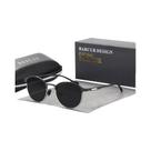 Óculos De Sol Redondos Polarizados Femininos BARCUR TR90 Fashion Driving Sun Glasses