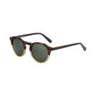 Óculos De Sol Redondos Polarizados Vintage Unissex ZENOTTIC Acetate UV400 Óculos De Sol Retrô Da