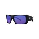 Óculos de Sol Retangular HB Rocker Preto C0243 lentes coloridas