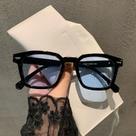 Óculos De Sol Retangulares Vintage Unissex, Design Fashion, Retro Cat Eye UV400, Óculos De Sol