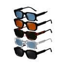 Óculos De Sol Retangulares Vintage UV400 Para Homens E Mulheres, Óculos De Moda Retro Luxuosos Óculos De Sol Retangulares Vintage UV400 Para Homens E Mulheres, Óculos De Moda Retro Luxuosos