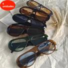 Óculos De Sol Retro Com Grande Lente, Resistentes a UV, 6 Peças, Estilo Minimalista, Moda Masculina Óculos De Sol Retro Com Grande Lente, Resistentes a UV, 6 Peças, Estilo Minimalista, Moda Masculina