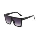 Óculos De Sol Retro Femininos Com Armação Grande Quadrada, Gradiente Preto UV400, Óculos De Designer