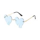 Óculos de Sol Retrô Olho de Gato Feminino - Formato Coração, UV400, Moda Sexy