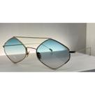 Óculos De Sol Rigaut - Gold &amp Acqua - Rg02hft - Oceano