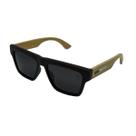 Óculos de Sol Roots Classic Bamboo Preto Fosco Roots-023 Óculos de Sol Roots Classic Bamboo Preto Fosco Roots-023